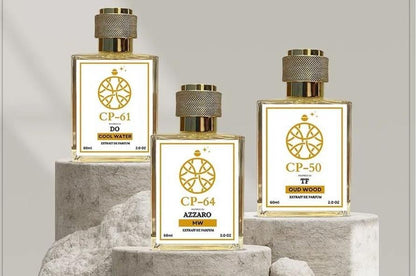 CP- 53 Dior Sauvage Inspired By YSL Black Opium Extrait De Perfume 60ML (Pack of 2)